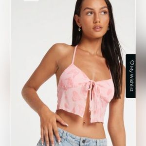 (NWT) Motel Shara Crop Top